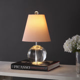 Goddard 16" Crystal Ball/Metal LED Table Lamp - JONATHAN Y