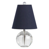 Goddard 16" Crystal Ball/Metal LED Table Lamp