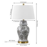 Ellis 29.5" Ceramic LED Table Lamp
