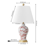 Grace 24" Floral LED Table Lamp - JONATHAN Y