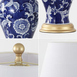 Grace 24" Floral LED Table Lamp - JONATHAN Y