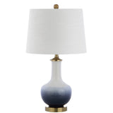 Gradient 25" Ceramic/Brass LED Table Lamp - JONATHAN Y