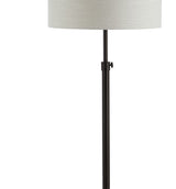 June 65" Adjustable Metal/Marble LED Floor Lamp