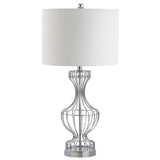 Honore 28" Metal Wire Frame LED Table Lamp - JONATHAN Y