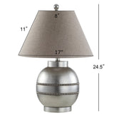Zelda 24.5" Resin LED Table Lamp - JONATHAN Y