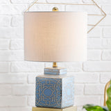 Catherine 22" Ceramic/Metal Ginger Jar LED Table Lamp - JONATHAN Y