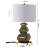 Vienna 25.5" Ceramic LED Table Lamp