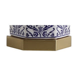 Diana 23.5" Ginger Jar Ceramic/Metal LED Table Lamp - JONATHAN Y