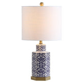 Diana 23.5" Ginger Jar Ceramic/Metal LED Table Lamp