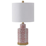 Diana 23.5" Ginger Jar Ceramic/Metal LED Table Lamp