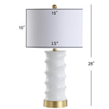 Taipei 28" Ceramic LED Table Lamp - JONATHAN Y