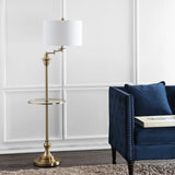 Cora 60" Metal/Glass LED Side and Floor Lamp