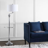 Cora 60" Metal/Glass LED Side and Floor Lamp