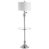 Cora 60" Metal/Glass LED Side and Floor Lamp