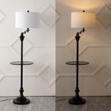 Cora 60" Metal/Glass LED Side and Floor Lamp
