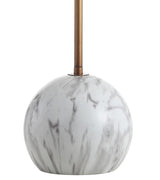 Miami 29" Minimalist Resin/Metal LED Table Lamp - JONATHAN Y