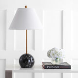 Miami 29" Minimalist Resin/Metal LED Table Lamp - JONATHAN Y