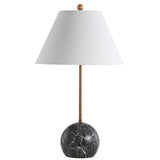 Miami 29" Minimalist Resin/Metal LED Table Lamp - JONATHAN Y