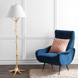 Arbor 63.5" Faux Bois Resin LED Floor Lamp
