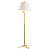 Arbor 63.5" Faux Bois Resin LED Floor Lamp