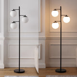 Ellie 66" Modern Vintage Iron LED Floor Lamp