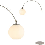 Nora 71" Coastal Vintage Iron LED Floor Lamp