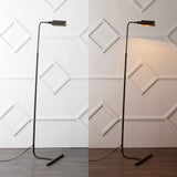 Cotys 66" MidCentury Industrial Metal Adjustable Pharmacy LED Floor Lamp - JONATHAN Y
