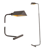 Cotys 66" MidCentury Industrial Metal Adjustable Pharmacy LED Floor Lamp - JONATHAN Y
