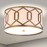Hex Metal LED Flush Mount - JONATHAN Y