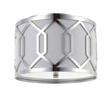 Hex Metal LED Flush Mount - JONATHAN Y