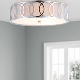 Aria Metal LED Flush Mount - JONATHAN Y