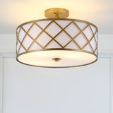Elizabeth Metal LED Flush Mount - JONATHAN Y