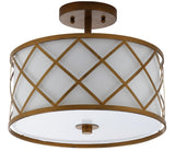 Elizabeth Metal LED Flush Mount - JONATHAN Y