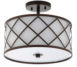 Elizabeth Metal LED Flush Mount - JONATHAN Y