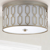 Link Metal LED Flush Mount - JONATHAN Y
