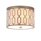 Link Metal LED Flush Mount - JONATHAN Y