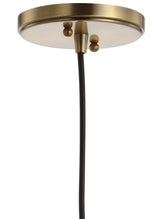 Goldwater 7.5" Adjustable Drop Metal/Glass LED Pendant - JONATHAN Y