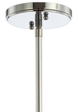 Kurtz School House Adjustable Drop Metal/Glass LED Pendant