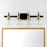 Marais Iron/Glass Rustic Vintage LED Vanity Light