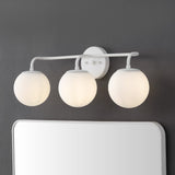 Louis Parisian Globe Metal/Frosted Glass Modern Contemporary LED Vanity