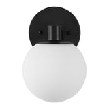 Modernist Globe Metal/Frosted Glass Modern Contemporary LED Vanity