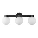 Modernist Globe Metal/Frosted Glass Modern Contemporary LED Vanity
