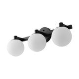 Modernist Globe Metal/Frosted Glass Modern Contemporary LED Vanity