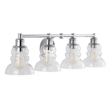 Manhattan Vintage Metal/Glass Industrial Rustic LED Vanity