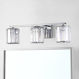 Coco Prism Vintage Metal/Glass Classic Glam LED Vanity Light - JONATHAN Y