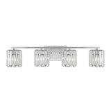 Coco Prism Vintage Metal/Glass Classic Glam LED Vanity Light