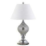 Louise 27" Mirrored LED Table Lamp - JONATHAN Y