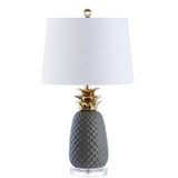 Pineapple 23" Ceramic LED Table Lamp - JONATHAN Y