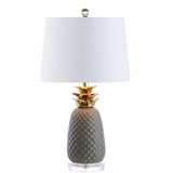 Pineapple 23" Ceramic LED Table Lamp - JONATHAN Y