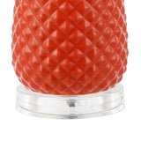 Pineapple 23" Ceramic LED Table Lamp